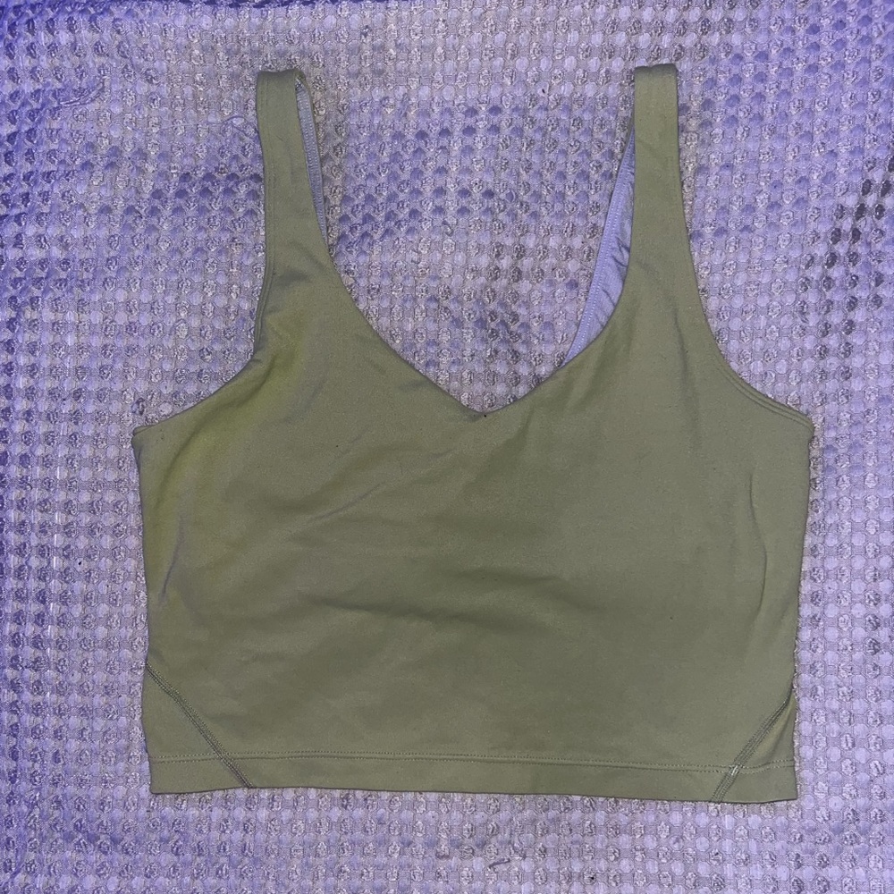 Athleta Cropped Workout Tank Top